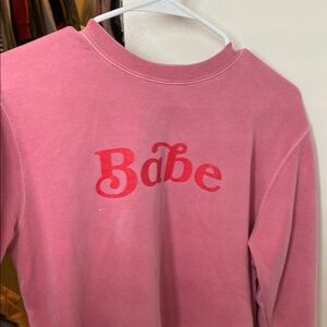 Hatch Pink Babe Sweater
